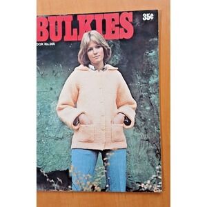 1960s American Thread Booklet Sweaters Bulkies instructions & designs Knitted